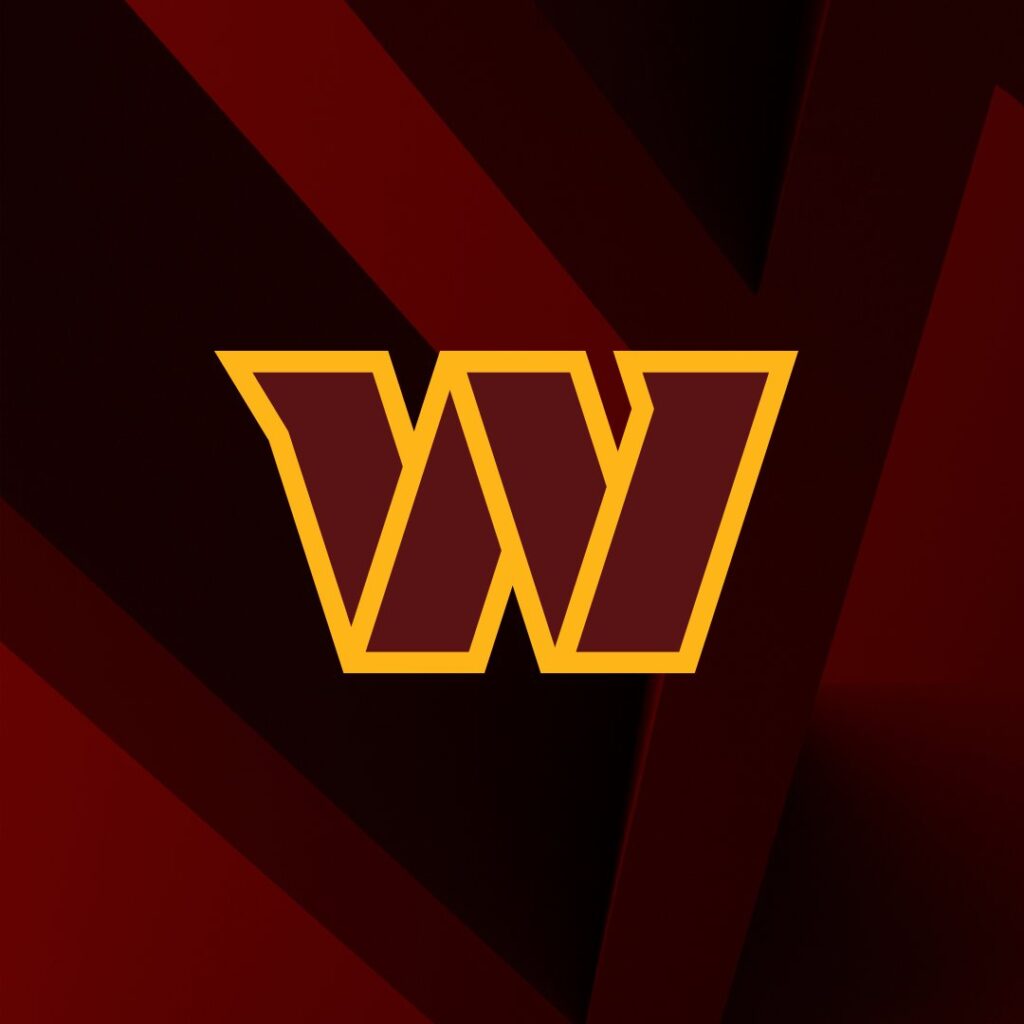 New Washington Commanders W Logo