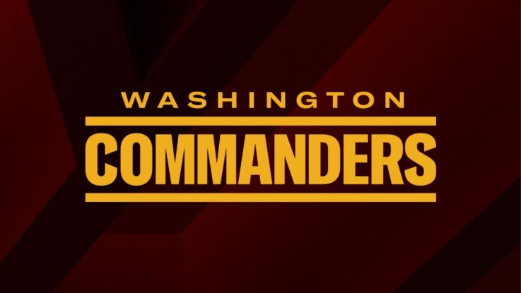 New Washington Commanders Word Mark