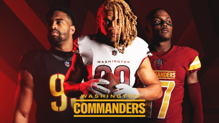 Washington Commanders New Uniforms And Helmets
