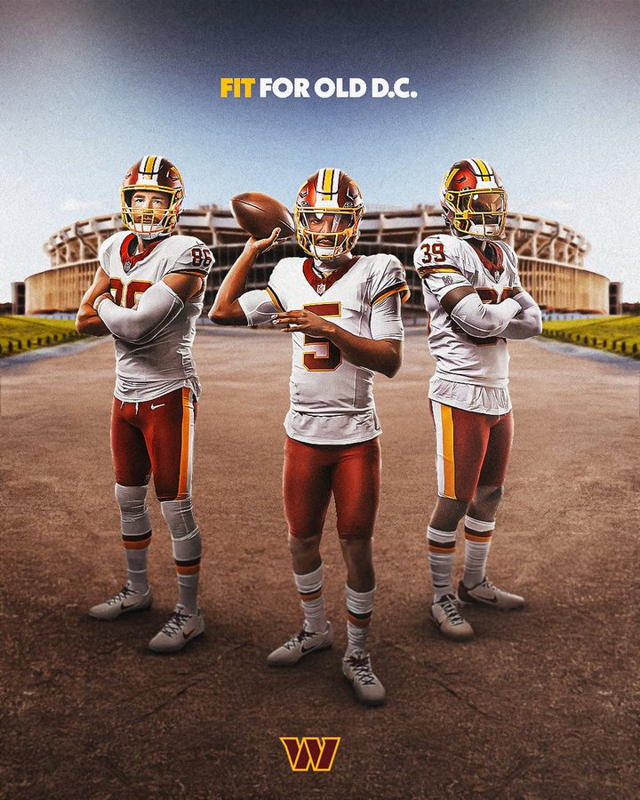 Commanders Alternate Super Bowl Era Uniforms 1