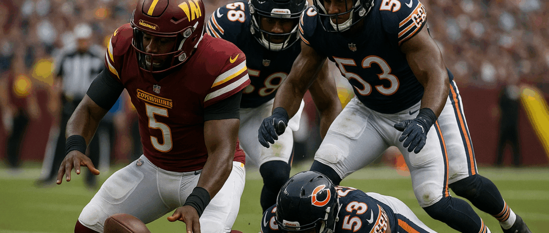 Washington Commanders versus Chicago Bears Oct 13, 2025