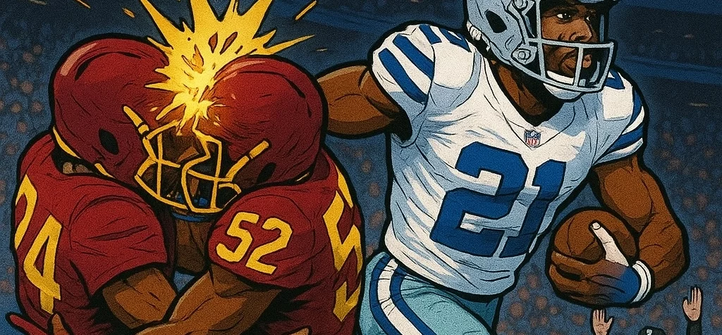 Washington Commanders vs Dallas Cowboys Week 7 2025