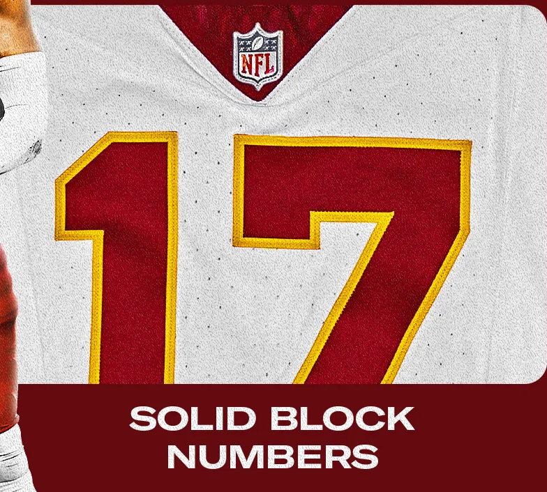 White Jersey Numbers